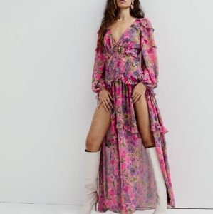 NWT Annie Maxi Dress FL&L